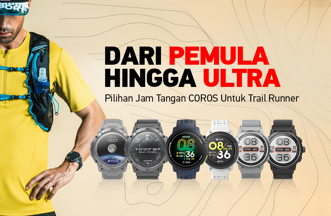 Coros Jam tangan Sport GPS